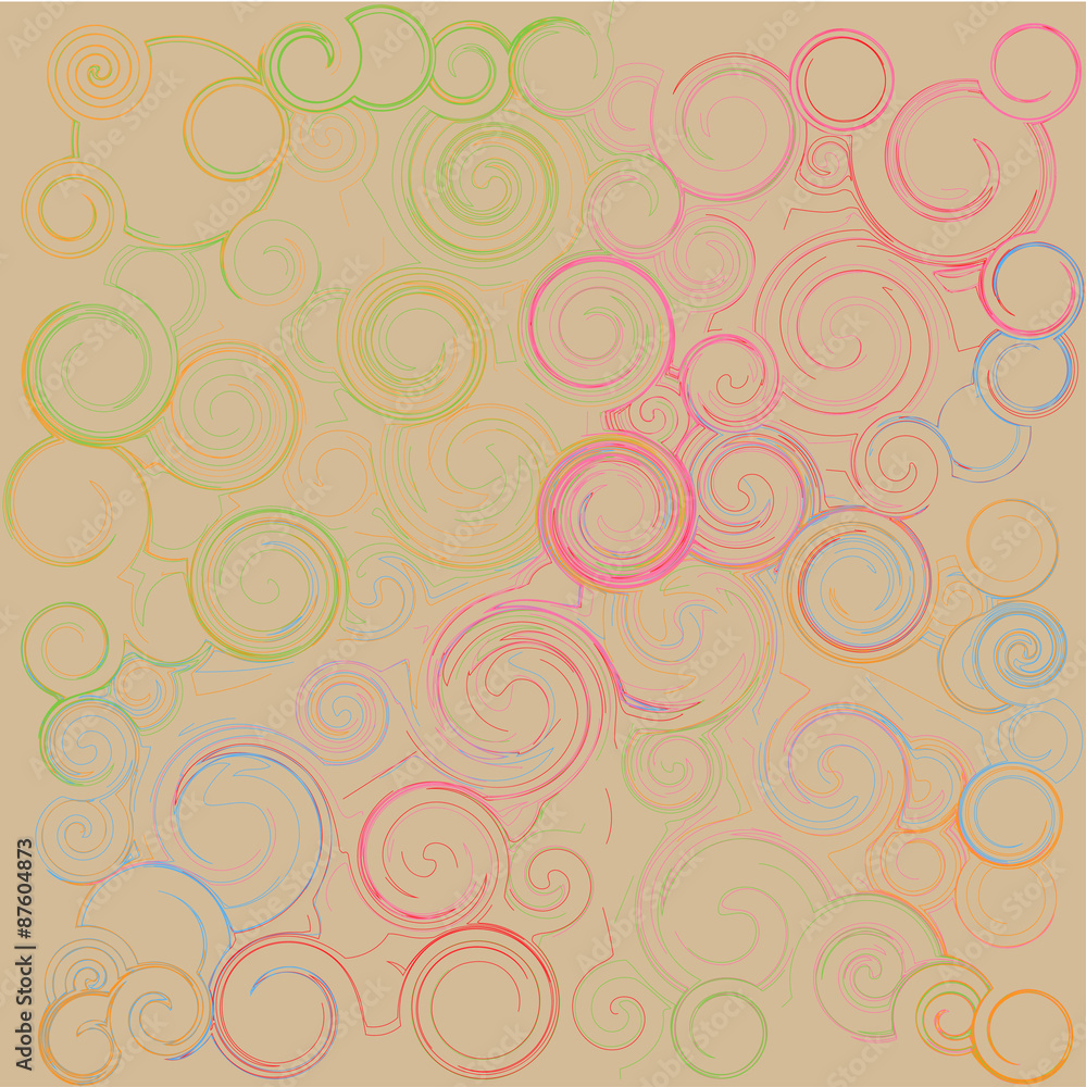 Fototapeta premium vector abstract patterns pastel colors