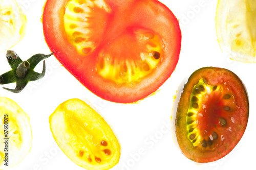 Fototapeta Naklejka Na Ścianę i Meble -  Tomatenquerschnitt