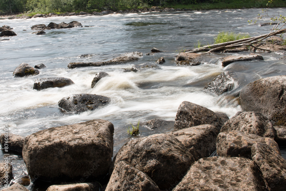 River with rapids River with rapids