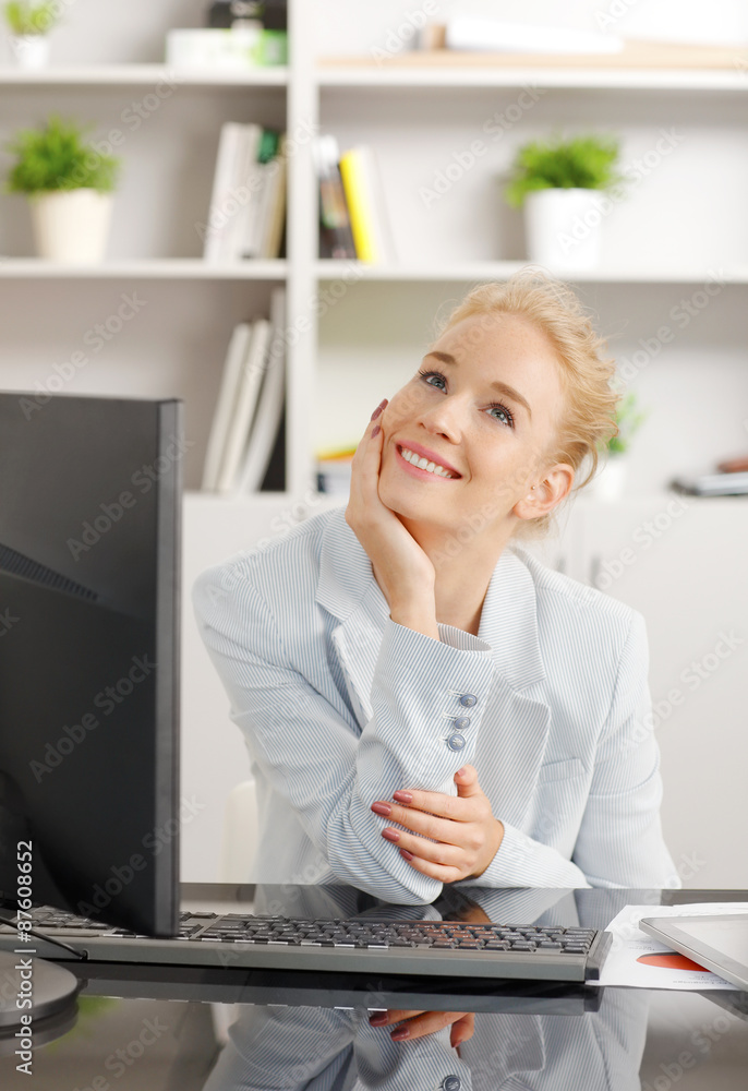 Smiling young professional Smiling young professional