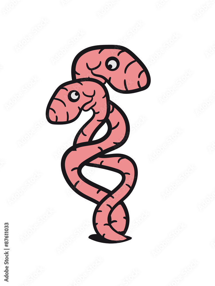 Fototapeta premium couple love worm friends team cuddle embraced hole