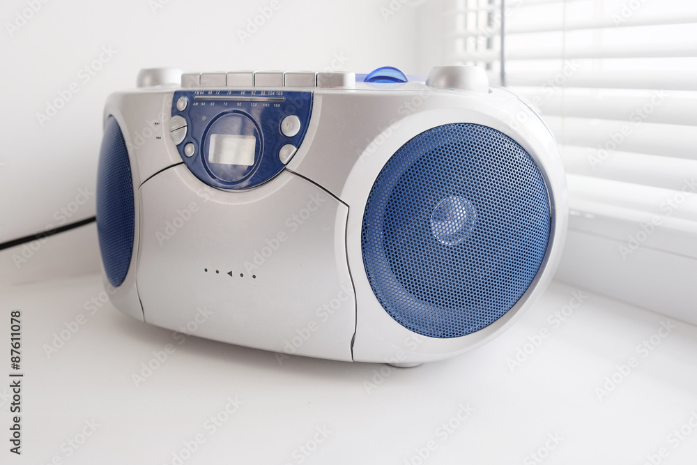 Obraz premium The image of a CD recorder