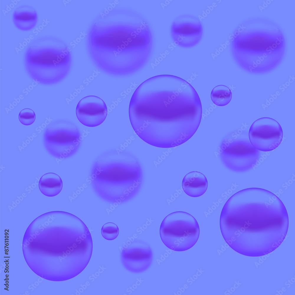 Set of Molecules Spheres