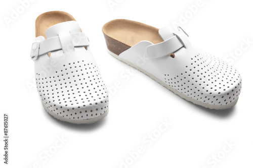Quadro su tela White slippers