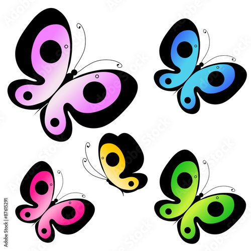 butterflies design