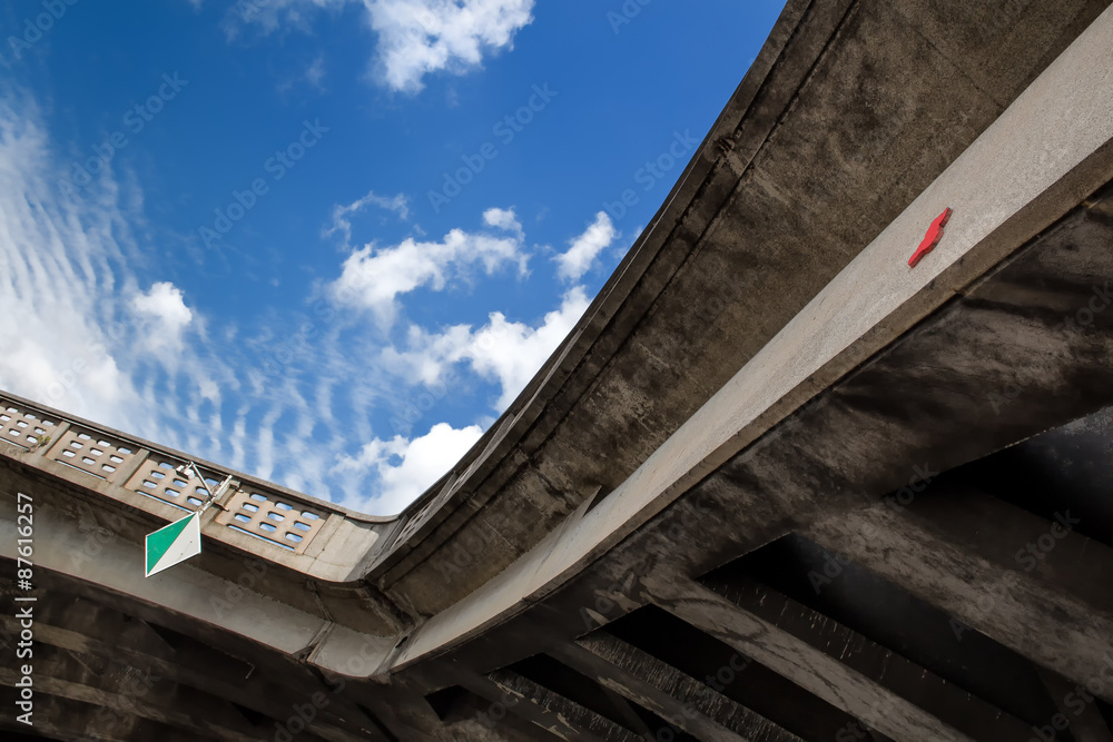 Fototapeta premium Sky and the City