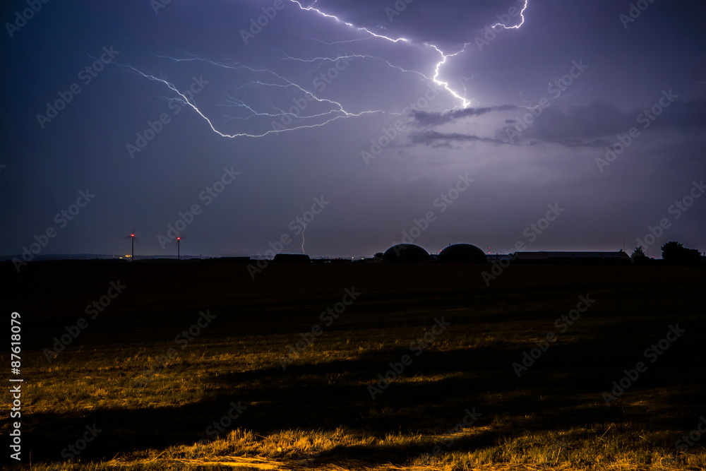 custom made wallpaper toronto digitalSommergewitter 01
