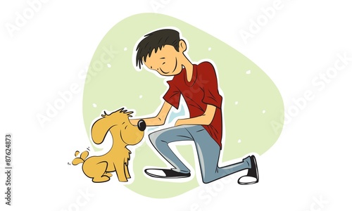 dono e seu cão