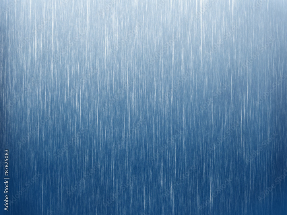 Fototapeta premium Rain on blue. Abstract background