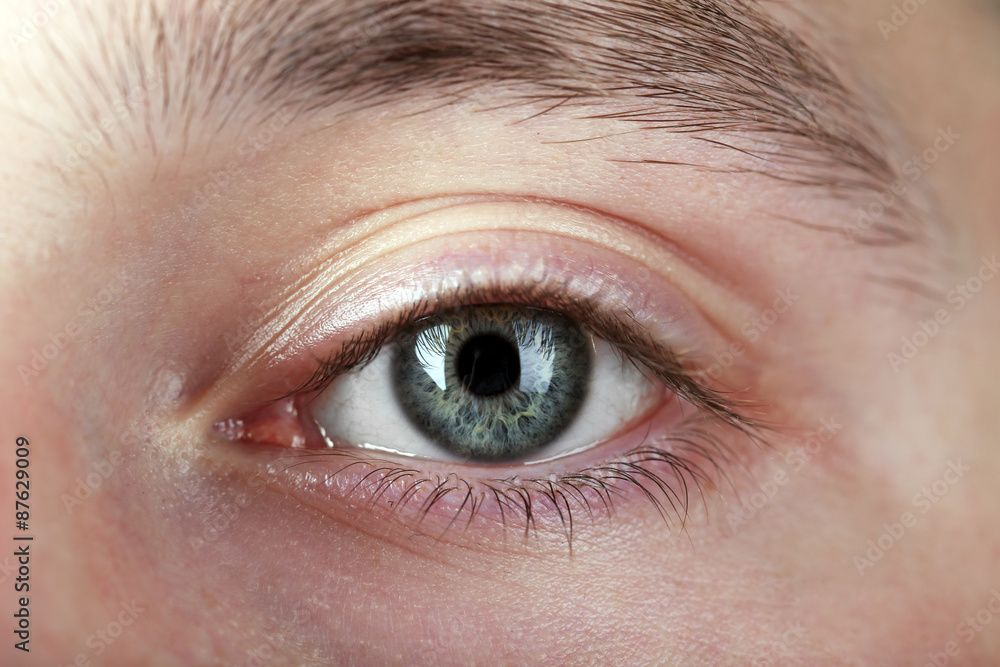 Fototapeta premium Male face close up