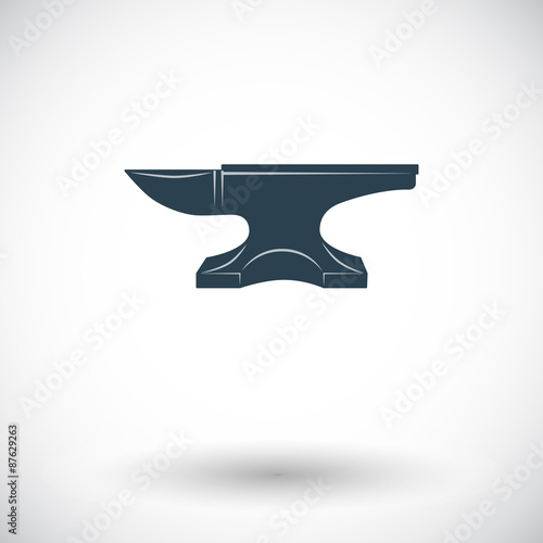 Anvil. Blacksmith equipment.