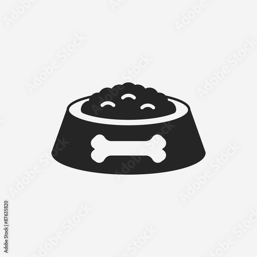 pet dog food icon