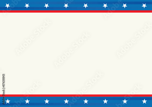 background with American template
