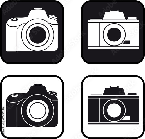 kamera pictogramm bw