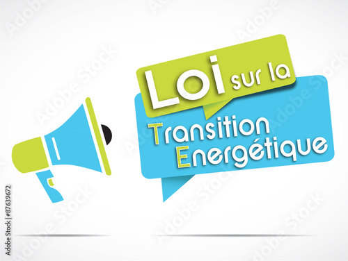 mégaphone : loi transition énergétique