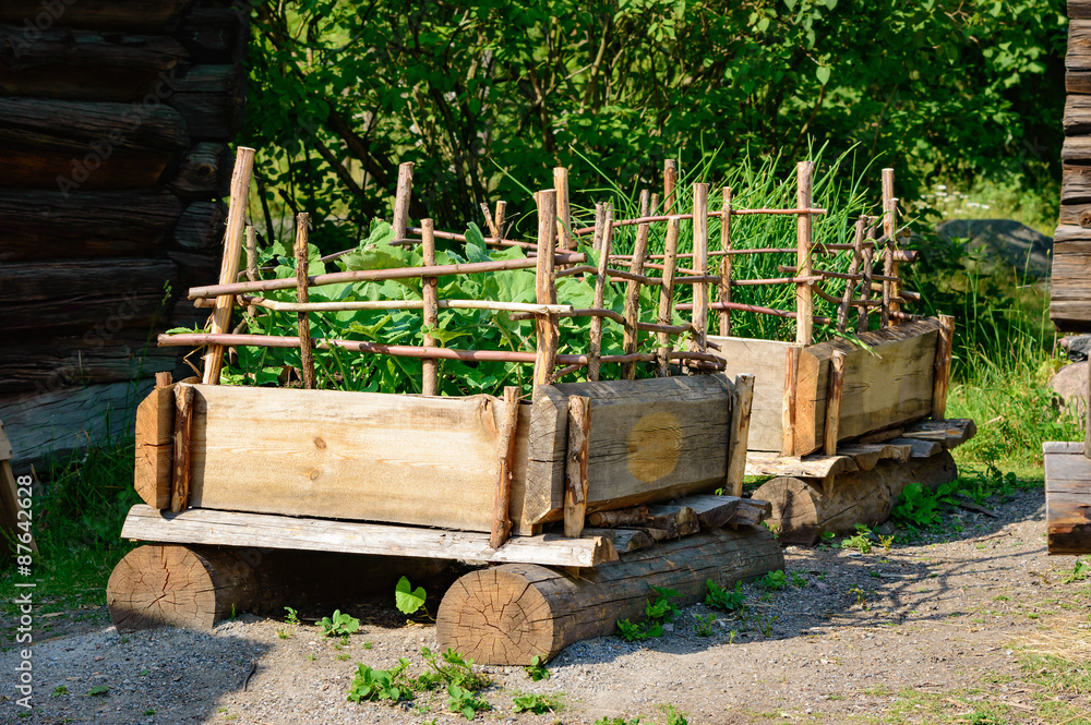 Pallet garden Pallet garden