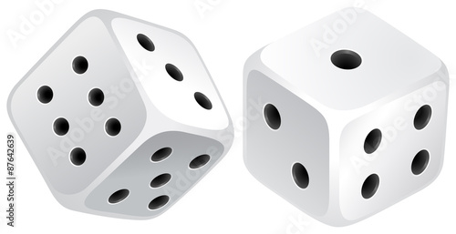 White dices