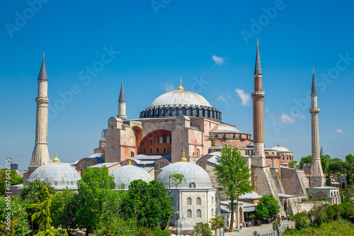 Tableau sur toile St. Sophia Cathedral , Istanbul, Turkey