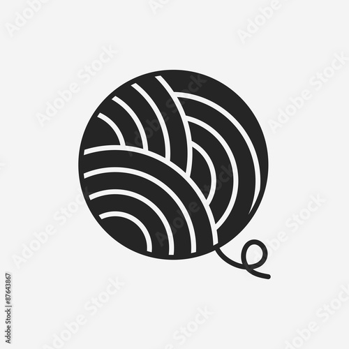 Yarn ball icon