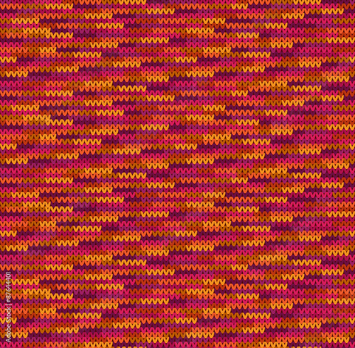 vector knitting seamless background: geometric pattern