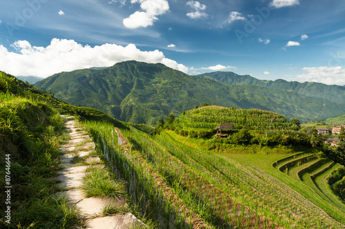 Longsheng rice terraces guilin china landscape