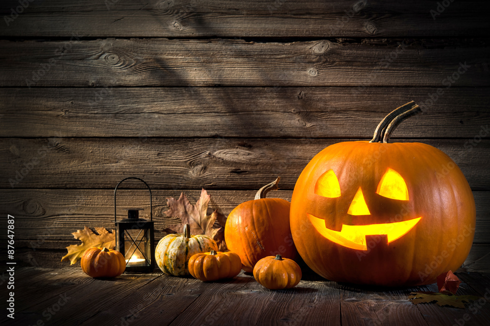 Fototapeta premium Halloween Pumpkins