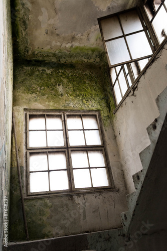 Old hospital windows