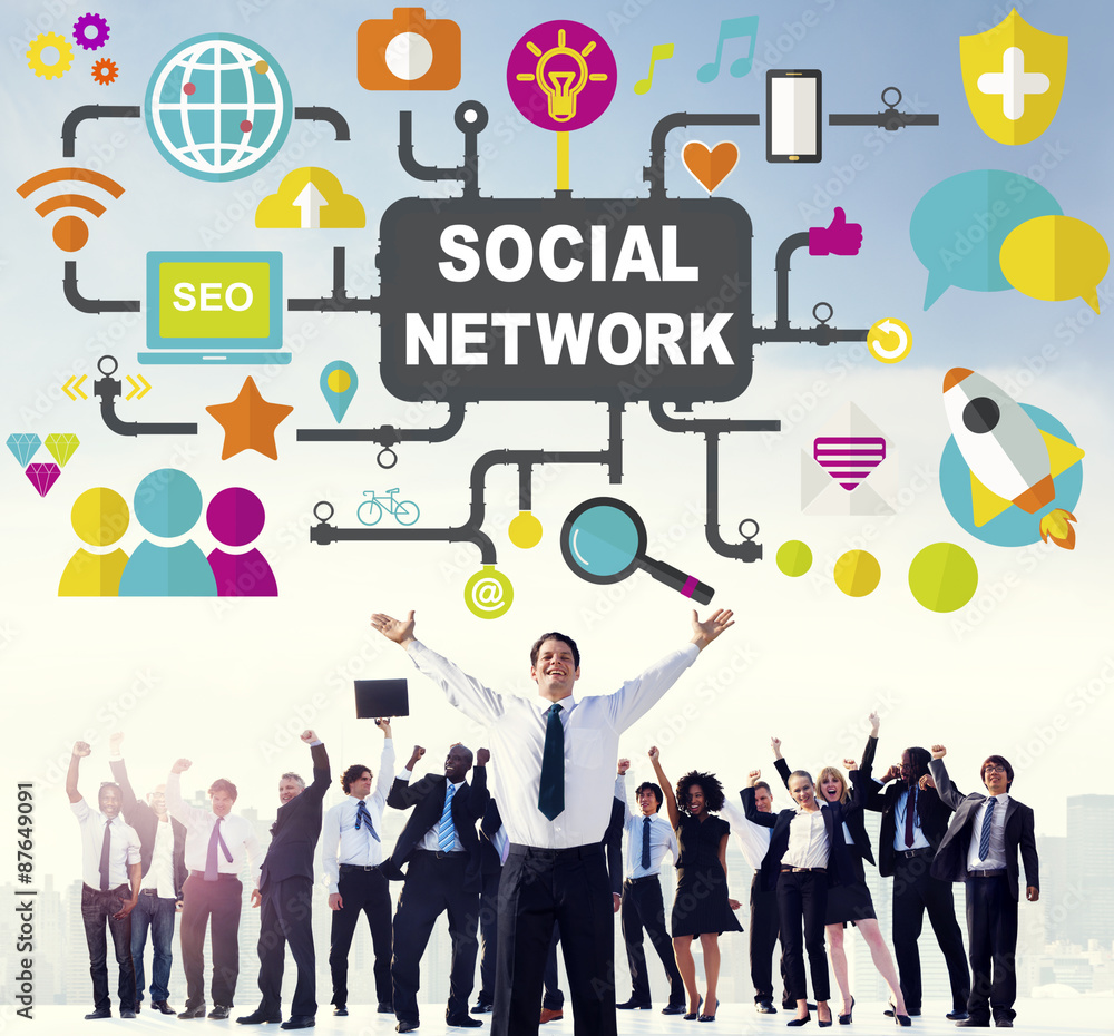 Social Network Internet Online Society Connecting Social Media C Social Network Internet Online Society Connecting Social Media C