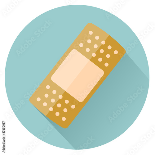 Band Aid, modern flat icon vector eps 10