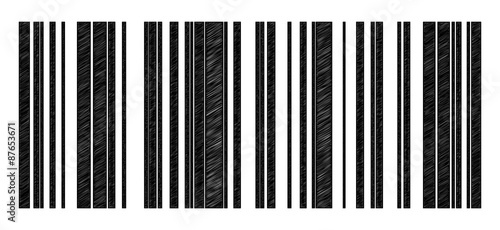 Scribble Barcode Marketing Konzept