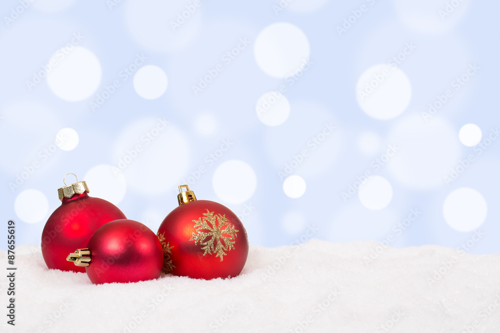 Rote Weihnachtskugeln Weihnachten Hintergrund Dekoration mit Sch Rote Weihnachtskugeln Weihnachten Hintergrund Dekoration mit Sch