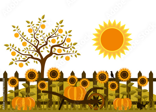 autumn garden