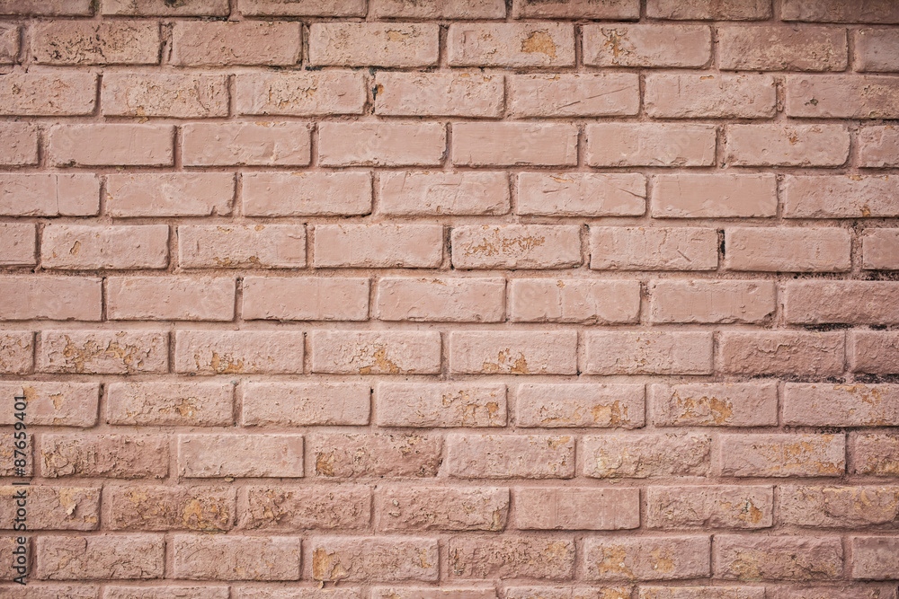 red brick wall texture