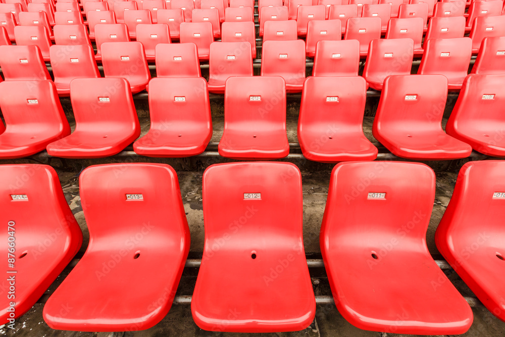 Empty seats at the Stadium Empty seats at the Stadium