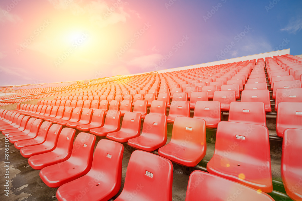 Obraz premium Puste miejsca na stadionie