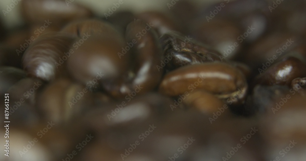 Brown coffee beans, close-up of coffee beans for background and texture. Brown coffee beans, close-up of coffee beans for background and texture.