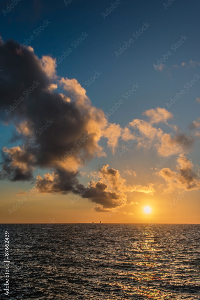 coucher du soleil à Noirmoutier