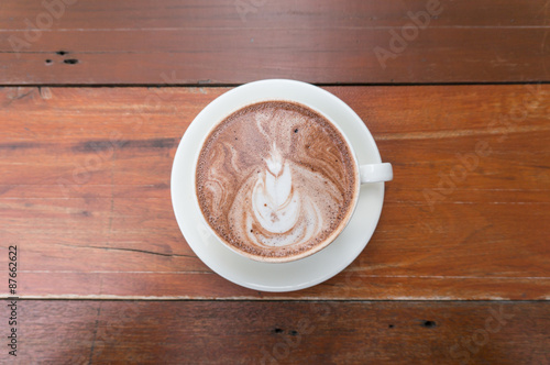 Hot chocolate malt
