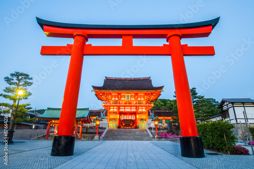 Fototapeta Fushimi Inari Shrine ,  Famous and important Shinto shrine in southern Kyoto , J