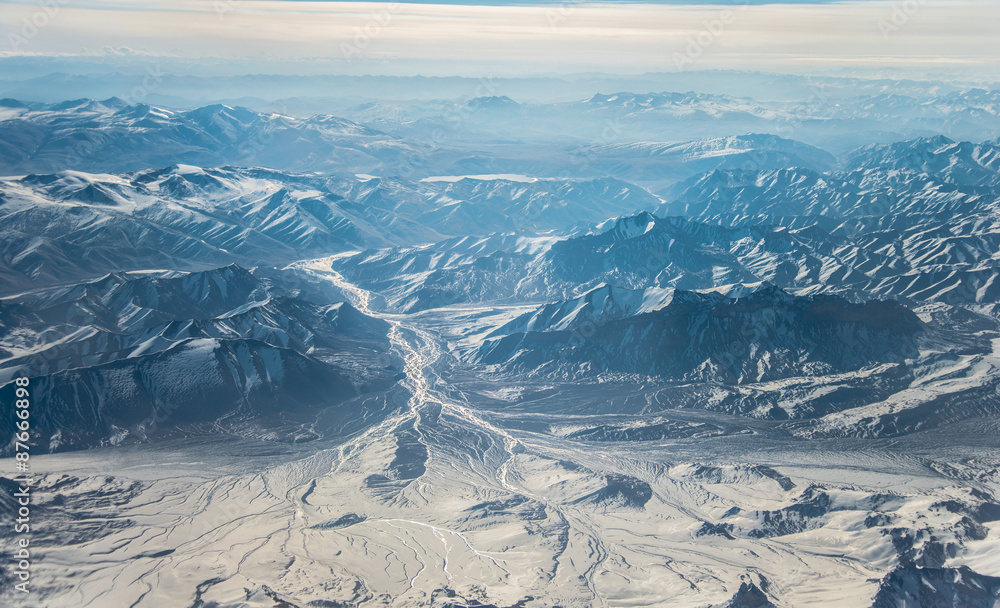 Fototapeta premium Tibet mountains