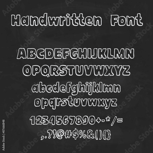 Handwritten Font