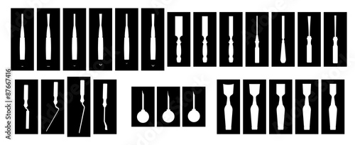 chisel number one

vector graphic of the shadow of chisels