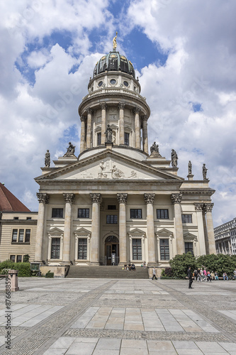 French Cathedral (Franzoesischer Dom, 1705), Berlin, Germany.