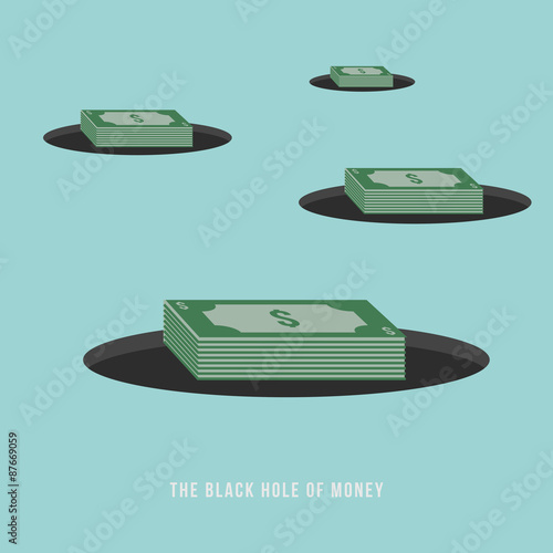 The Black Hole of Money