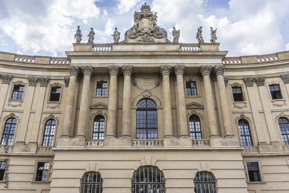 Humboldt University (1810) of Berlin. Germany.