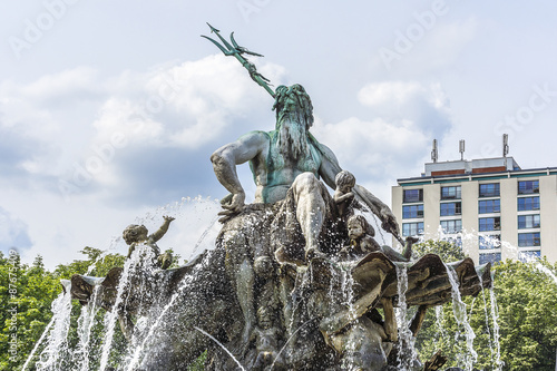 Neptune fountain (Neptunbrunnen, 1891). Berlin, Germany.