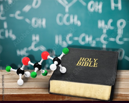 Photos Science, Religion, Evolution.