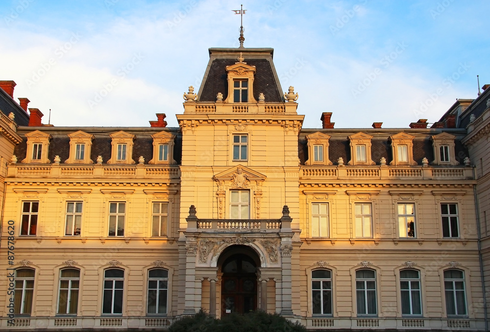 Fototapeta premium Potocki Palace, Lviv, Ukraine