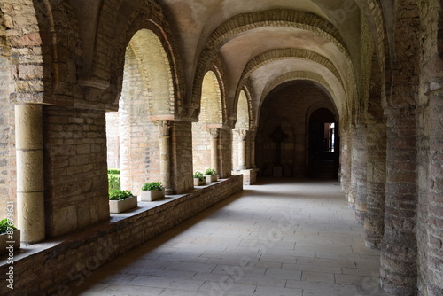 Le cloître du l'Abbaye Saint-Philibert