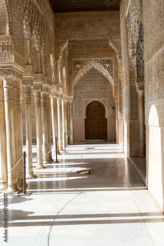 Afternoon sun in Alhambra